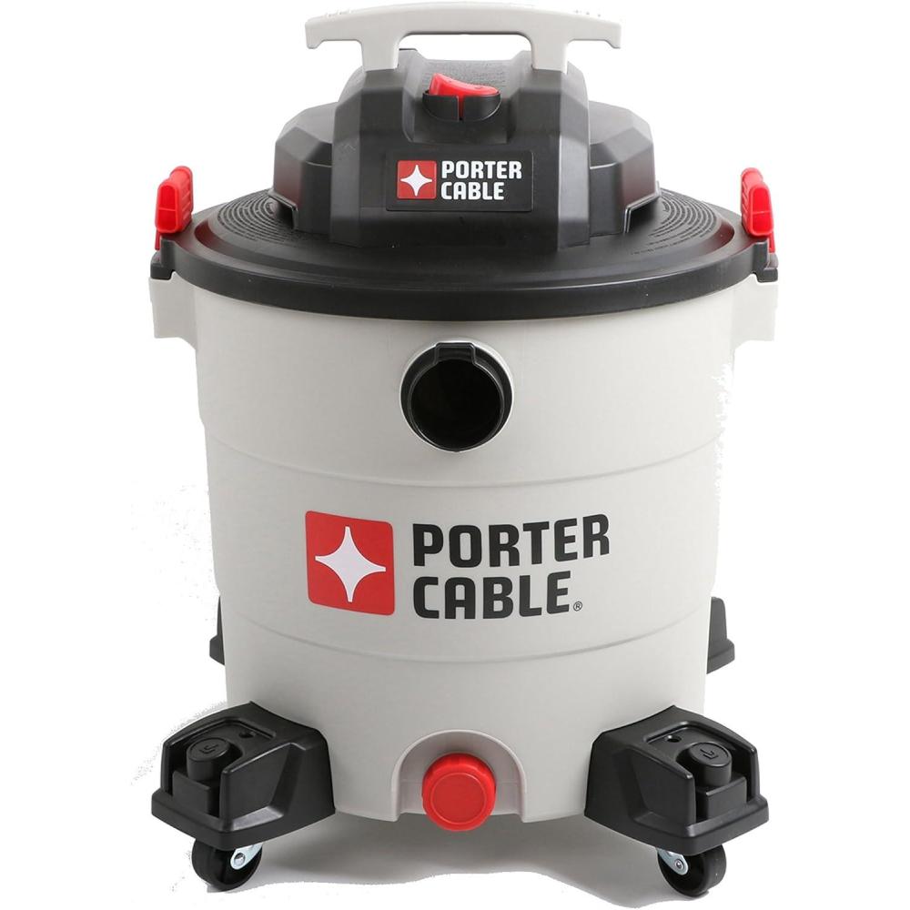 Porter-Cable 6 Gallon Wet/Dry Vac, 6-Gallon (PCX18404P-6A)(12-Gallon)