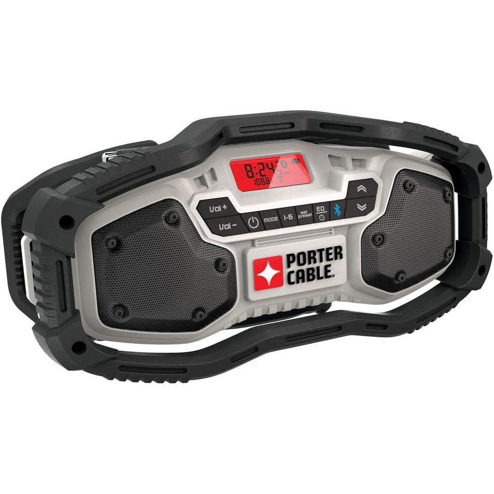 PORTER-CABLE Bluetooth Speaker & Radio (PCC771B)