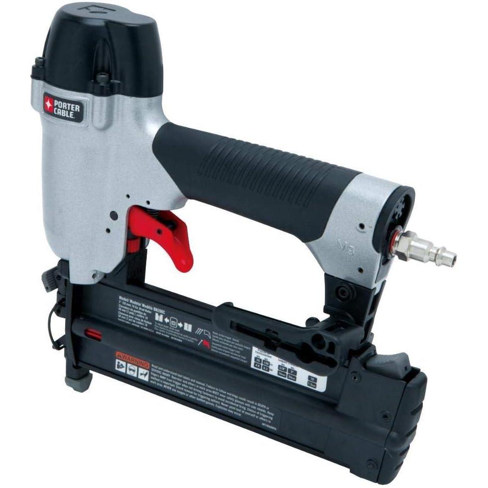 PORTER-CABLE Nail Gun, Pneumatic, 2-Inch, 18GA (BN200C)(Nailer Kit)