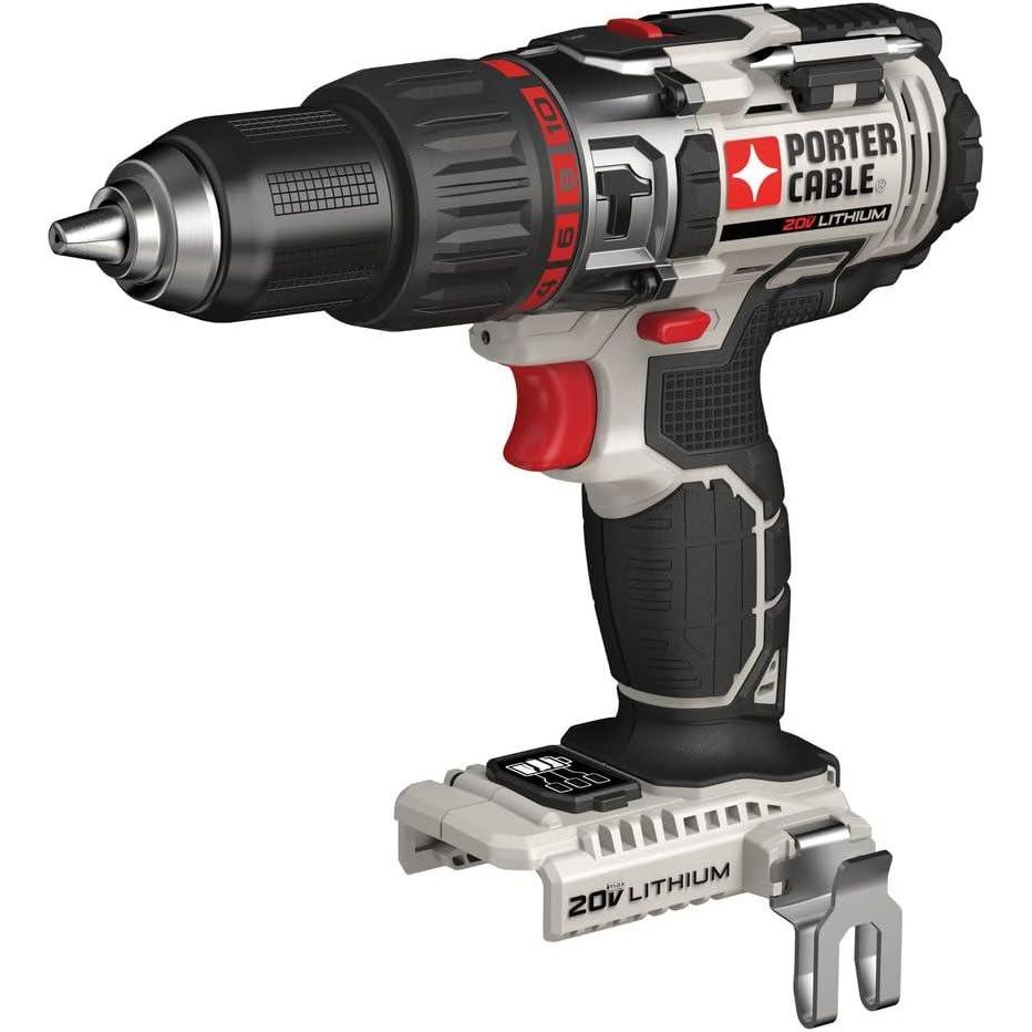PORTER-CABLE 20V MAX* Hammer Drill, Tool Only (PCC620B)