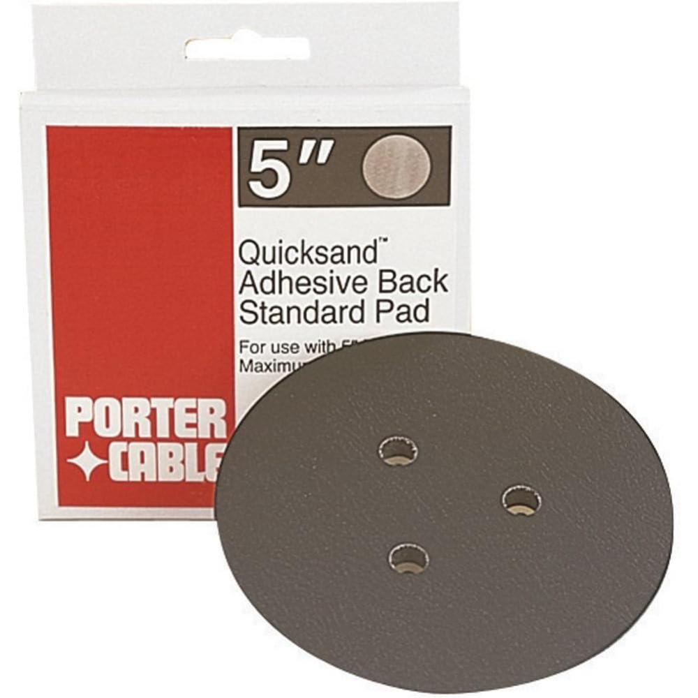PORTER-CABLE 13900 5-Inch Standard Adhesive-Back Sanding Pad (for 332 Random Orbit Sander)-Inch