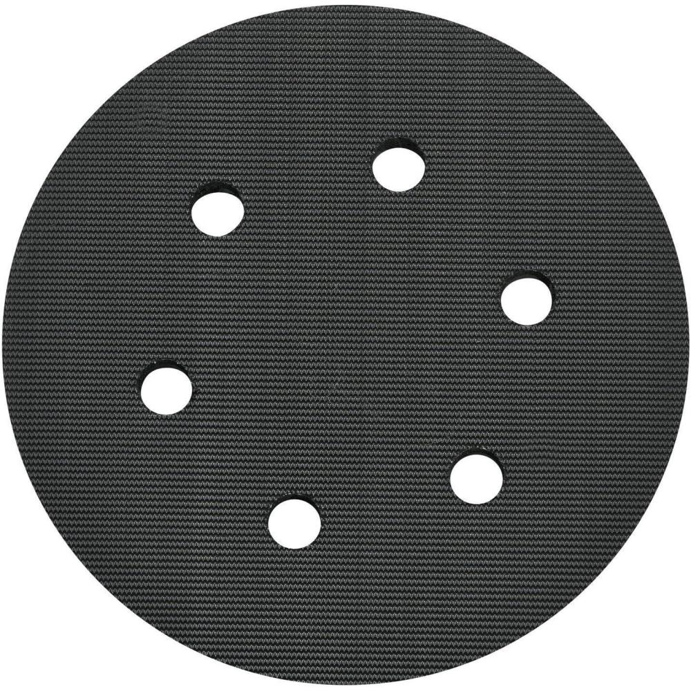 PORTER-CABLE Hook And Loop Pad for 7336 & 97366 Sanders, 6-Inch, 6-Hole (18001) , Black