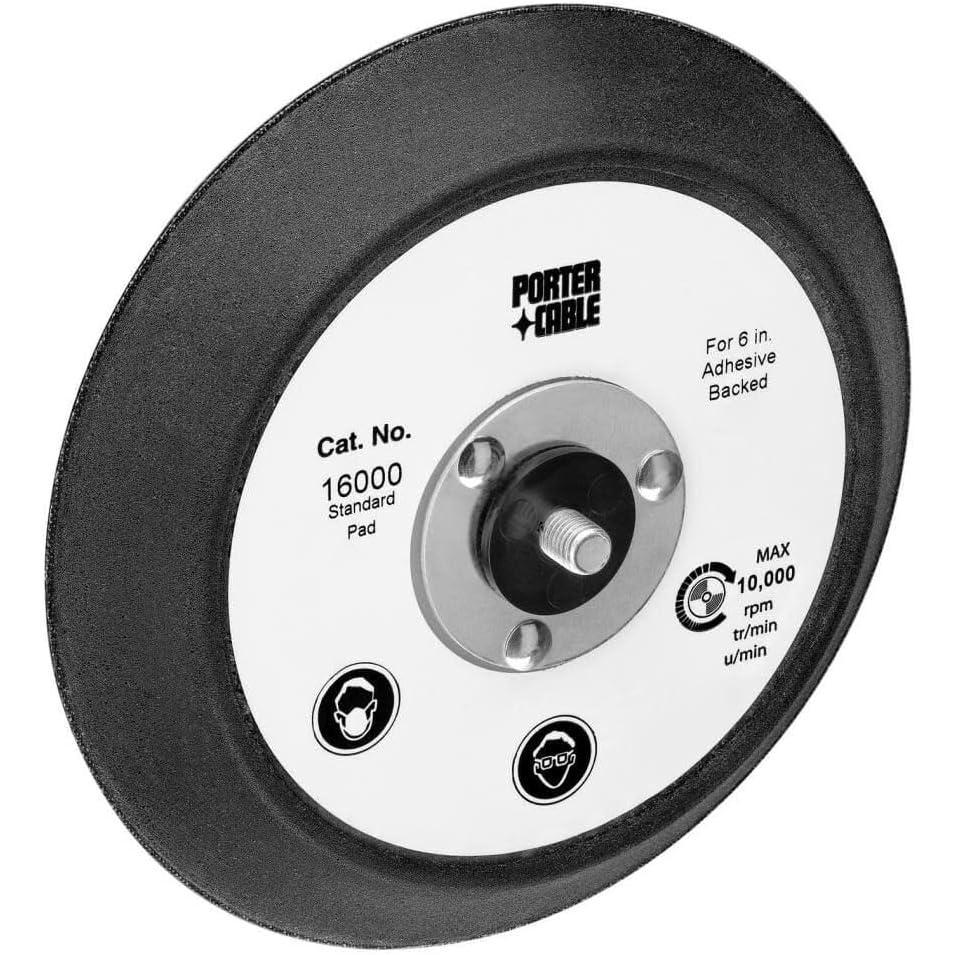PORTER-CABLE 16000 6 In Standard Pad for 7336 and 97366 Random Orbit Sander