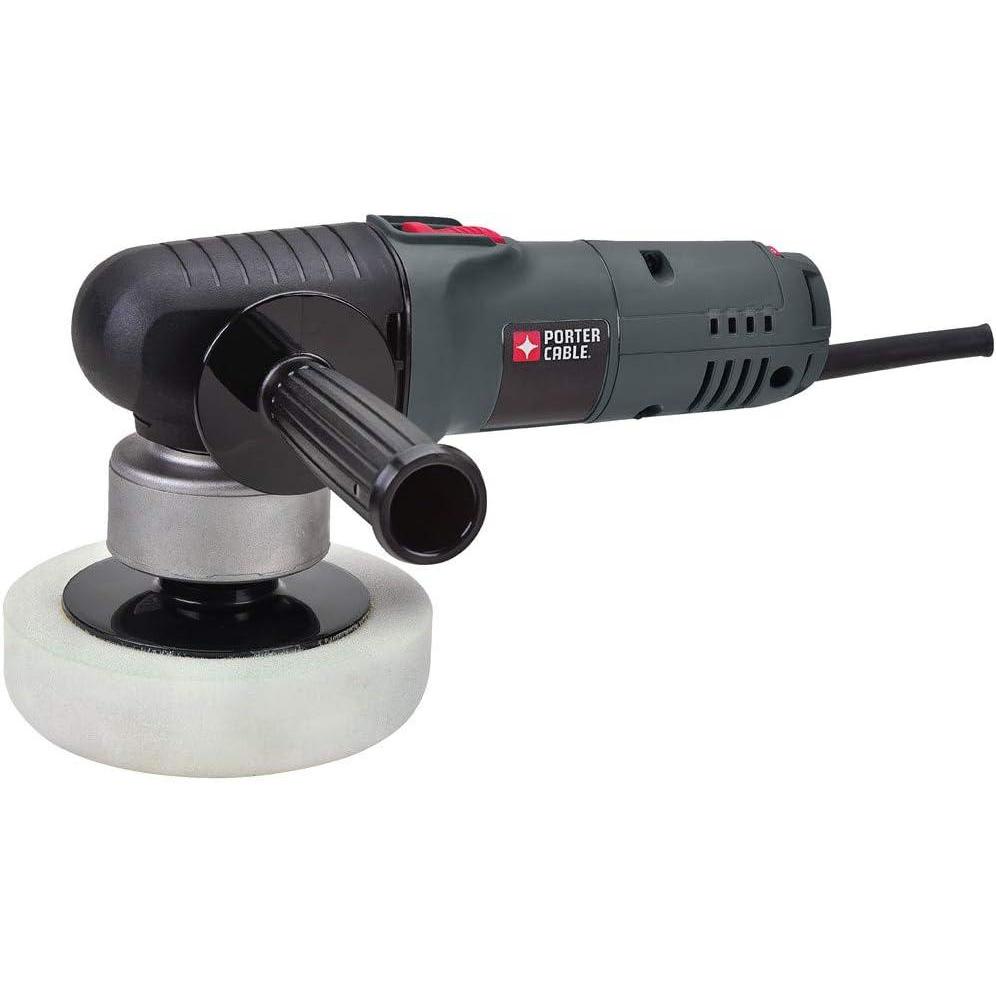 PORTER-CABLE Buffer Polisher, Car Polisher for Car Detailing, 6-Inch, Orbital, Variable Speed (7424XP)(Polisher Only)