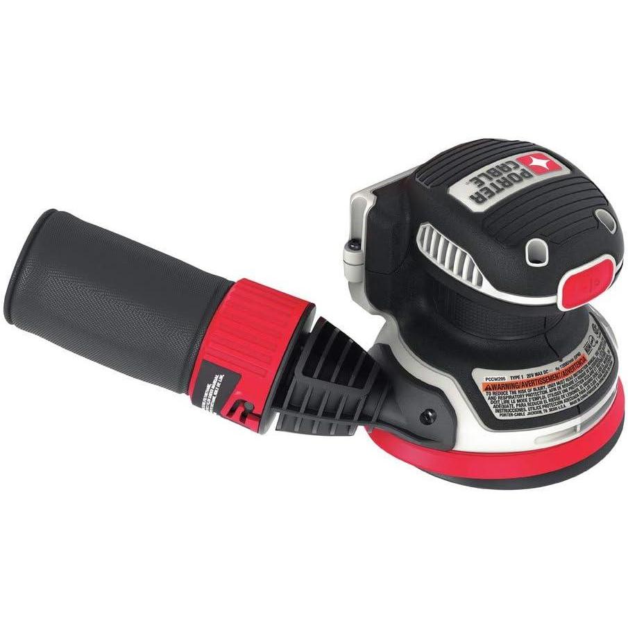 PORTER-CABLE 20V MAX* Random Orbital Sander, Cordless, 5-Inch, Tool Only (PCCW205B)